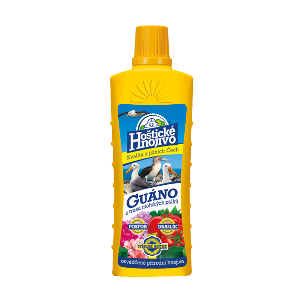 Hoštické hnojivo - Guáno z trusu morských vtátkov 500 ml