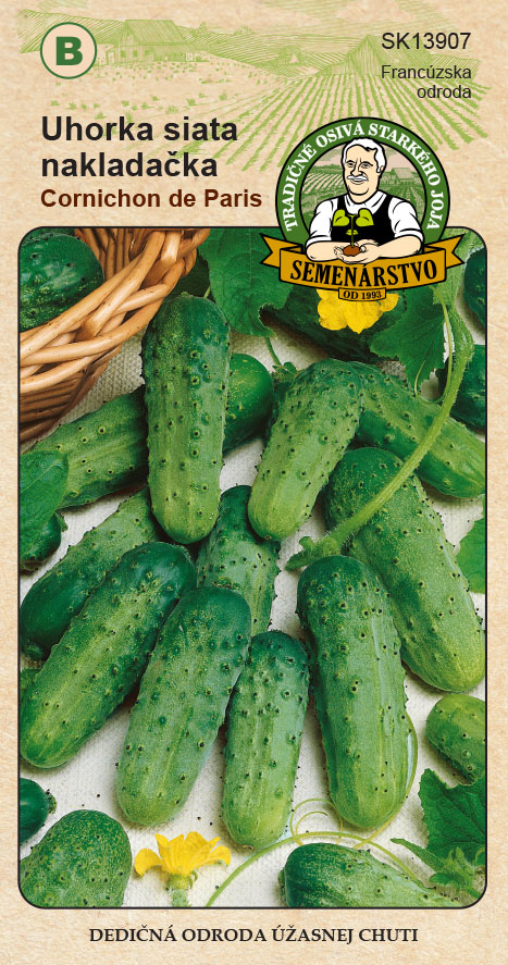 Uhorka siata nakladačka CORNICHON DE PARIS