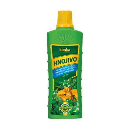 KAPKA - Hnojivo na izbové rastliny nekvitnúce 500ml