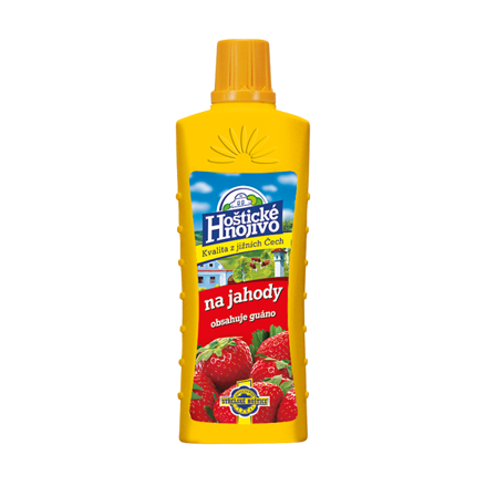 Hoštické hnojivo na jahody s guánom 500 ml