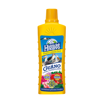 Hoštické hnojivo - Guáno z trusu morských vtátkov 500 ml