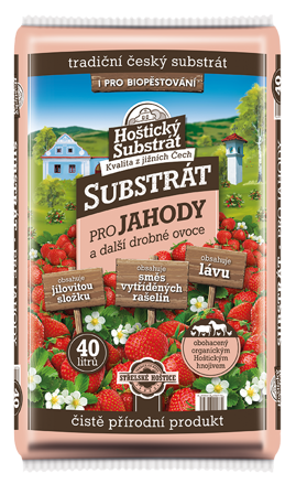 Hoštický substrát pre jahody 40litrov