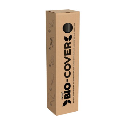 BIO mulčovacia netkaná textília 1.6x10m čierna