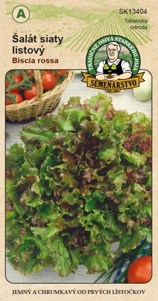 Šalát siaty listový BISCIA ROSSA