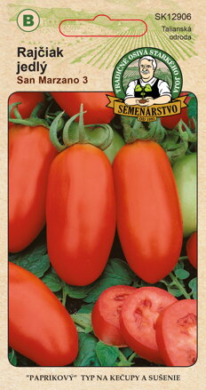 Rajčiak jedlý San Marzano 3