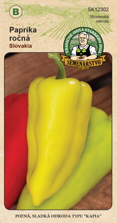 Paprika ročná SLOVAKIA