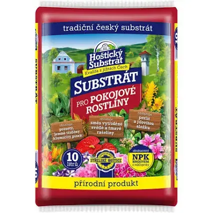 Hoštický substrát - Substrát pre izbové rastliny 10litrov