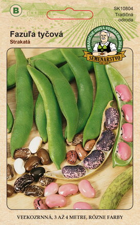 Fazuľa tyčová STRAKATÁ