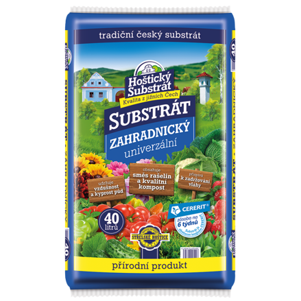 Hoštický substrát - Záhradnícky substrát 40l