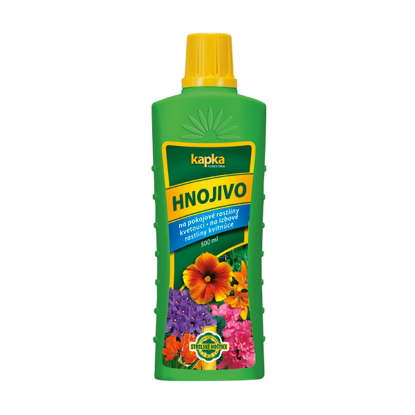 KAPKA - Hnojivo pre izbové rastliny kvitnúce 500ml KAPKA - Hnojivo pre izbové rastliny kvitnúce 500ml