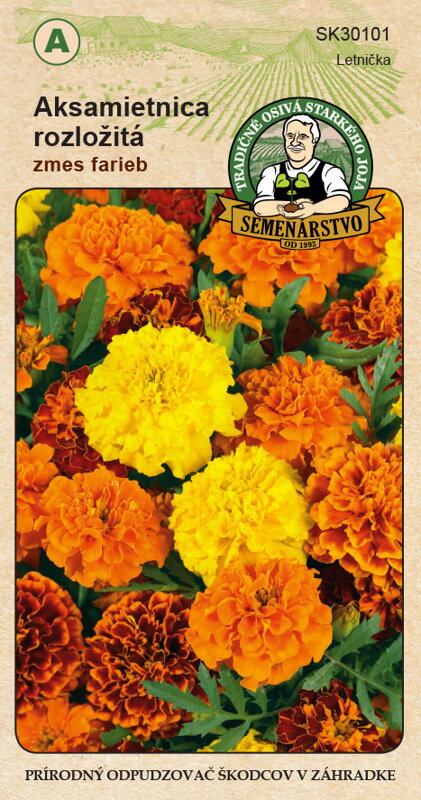 Aksamietnica rozložitá MIX FARIEB