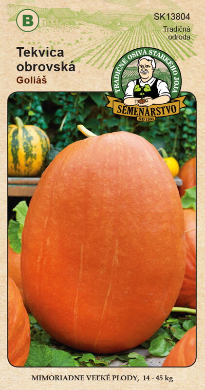 Tekvica obrovská GOLIÁŠ