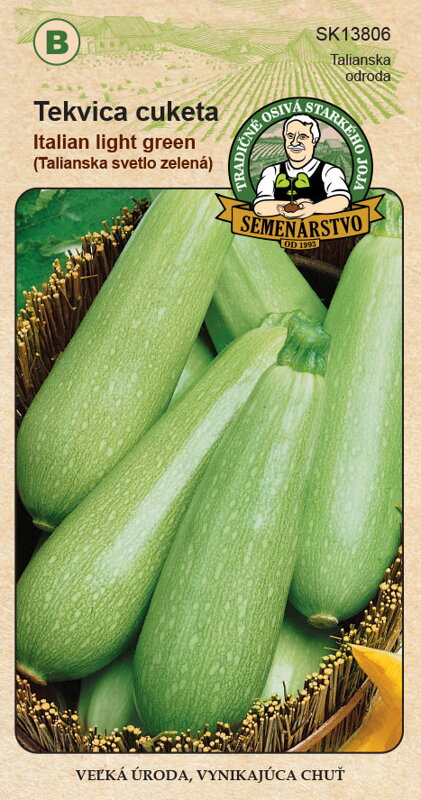 Tekvica cuketa ITALIAN LIGHT GREEN