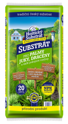 Hoštický substrát - Substrát pre palmy, juky, dracény 20litrov