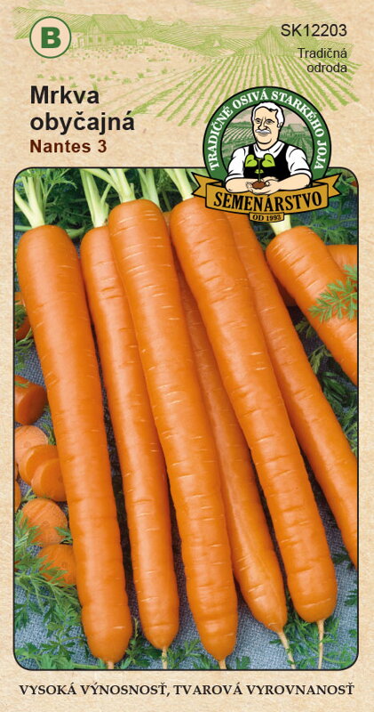 Mrkva obyčajná NANTES 3