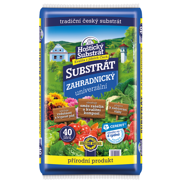 Hoštický substrát - Záhradnícky substrát 40l