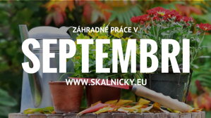 Záhradné práce v septembri